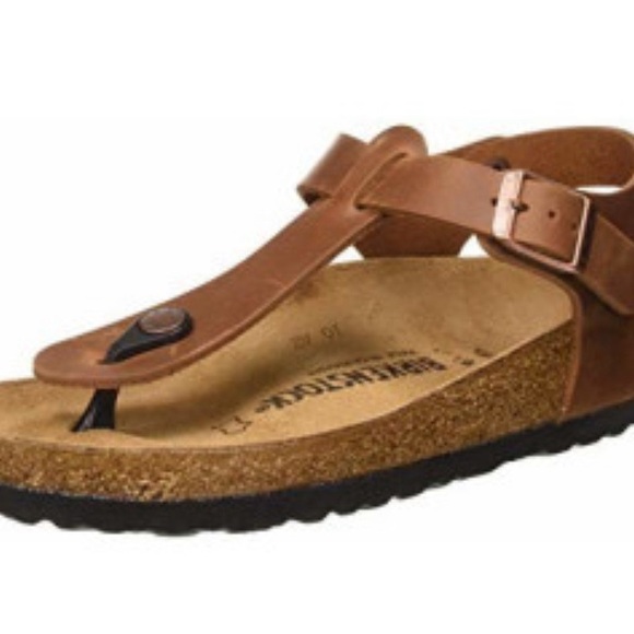 Brand new Birkenstock Kairo Antiqued Brown size 7/ 38 regular width/wide - Picture 4 of 11